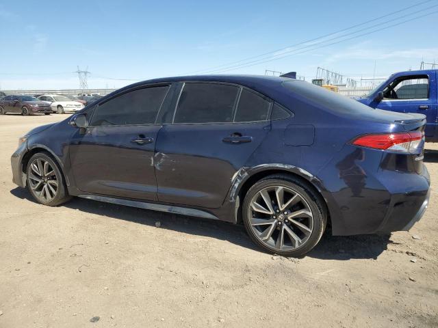 JTDS4RCE4LJ009016 - 2020 TOYOTA COROLLA SE BLUE photo 2