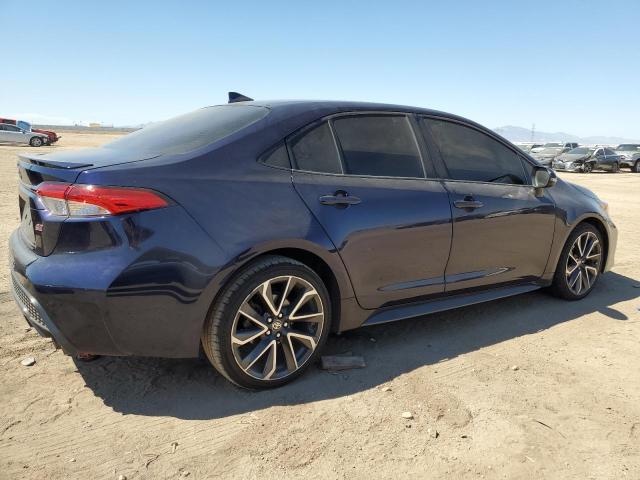 JTDS4RCE4LJ009016 - 2020 TOYOTA COROLLA SE BLUE photo 3