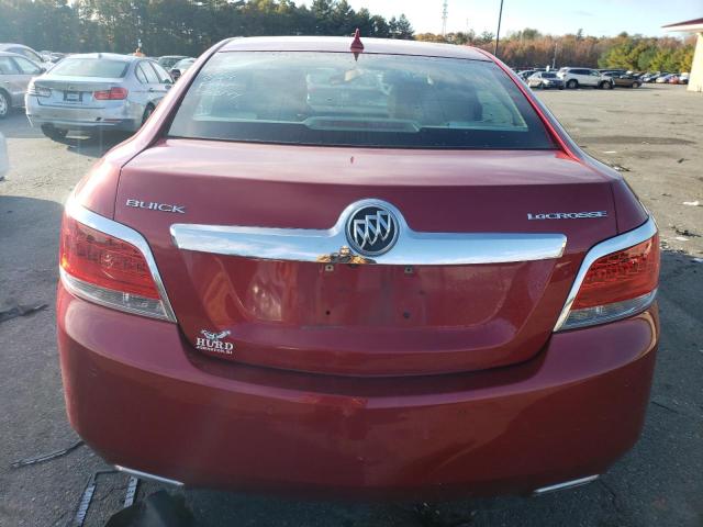 1G4GF5G36DF314342 - 2013 BUICK LACROSSE PREMIUM RED photo 6