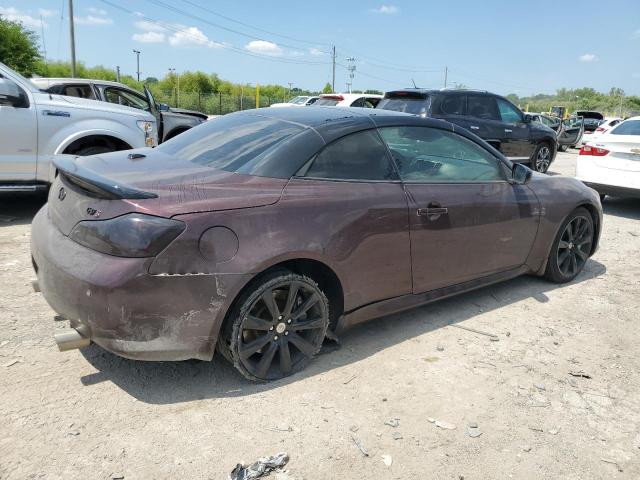 JN1CV6FE4AM350829 - 2010 INFINITI G37 BASE BURGUNDY photo 3