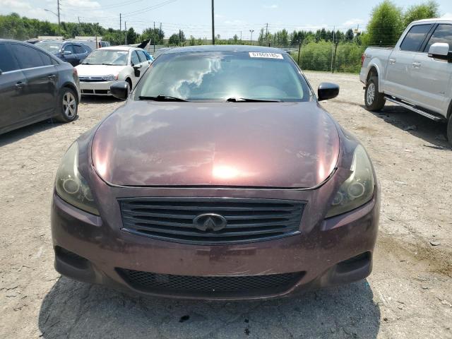 JN1CV6FE4AM350829 - 2010 INFINITI G37 BASE BURGUNDY photo 5
