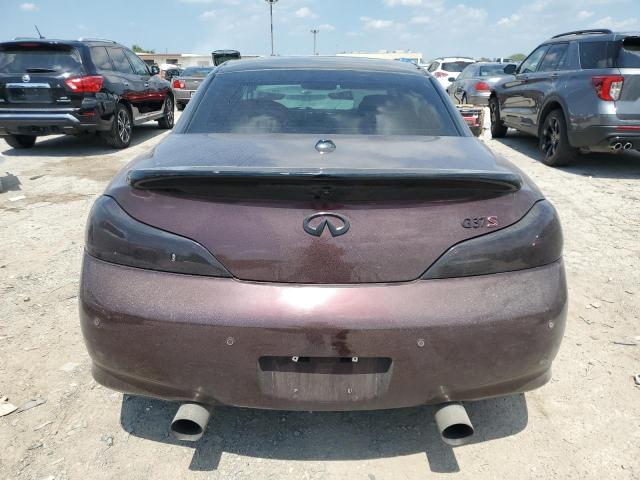 JN1CV6FE4AM350829 - 2010 INFINITI G37 BASE BURGUNDY photo 6