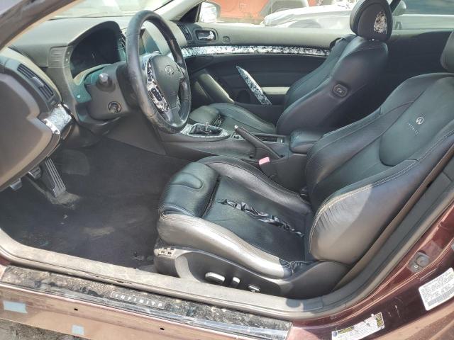JN1CV6FE4AM350829 - 2010 INFINITI G37 BASE BURGUNDY photo 7