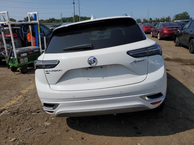 LRBFZSR47ND030158 - 2022 BUICK ENVISION AVENIR WHITE photo 6