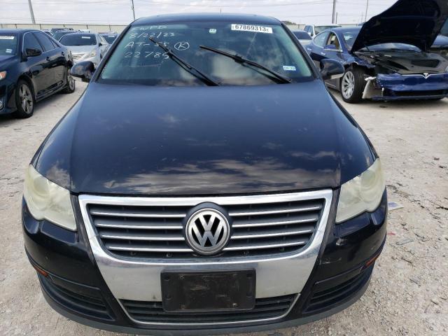 WVWAK73C07P101022 - 2007 VOLKSWAGEN PASSAT 2.0T BLACK photo 5