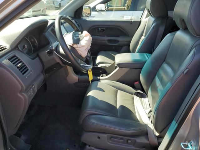 5FNYF28596B000733 - 2006 HONDA PILOT EX SILVER photo 7