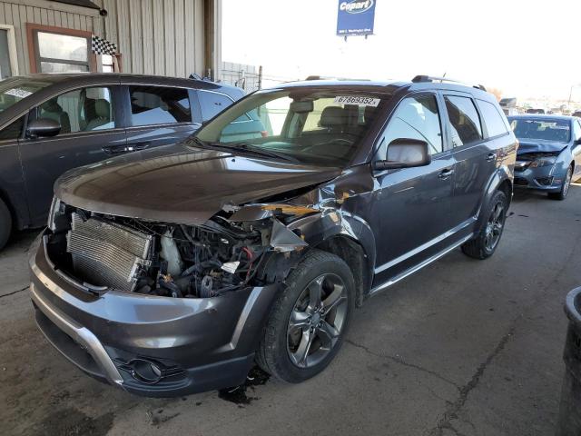 3C4PDDGG6FT536105 - 2015 DODGE JOURNEY CROSSROAD GRAY photo 1