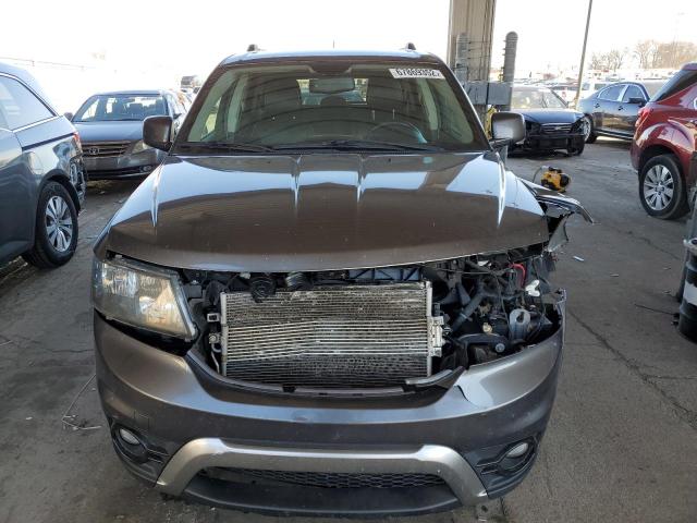 3C4PDDGG6FT536105 - 2015 DODGE JOURNEY CROSSROAD GRAY photo 5