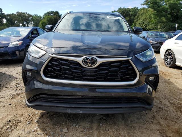 5TDGZRAH5MS083537 - 2021 TOYOTA HIGHLANDER XLE أسود صورة 5