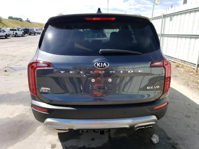 5XYP3DHC1MG116965 - 2021 KIA TELLURIDE EX CHARCOAL photo 6