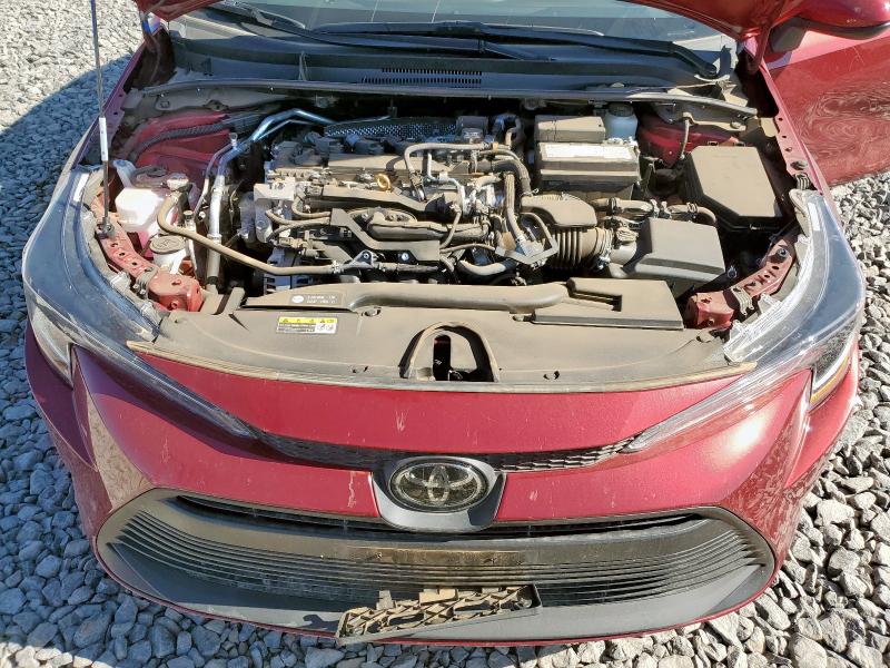5YFB4MDE8SP247950 - 2025 TOYOTA COROLLA LE MAROON photo 11