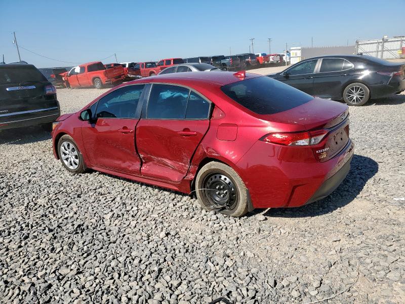 5YFB4MDE8SP247950 - 2025 TOYOTA COROLLA LE MAROON photo 2
