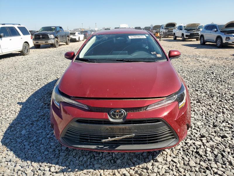 5YFB4MDE8SP247950 - 2025 TOYOTA COROLLA LE MAROON photo 5