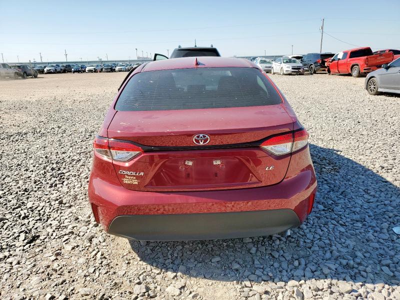 5YFB4MDE8SP247950 - 2025 TOYOTA COROLLA LE MAROON photo 6