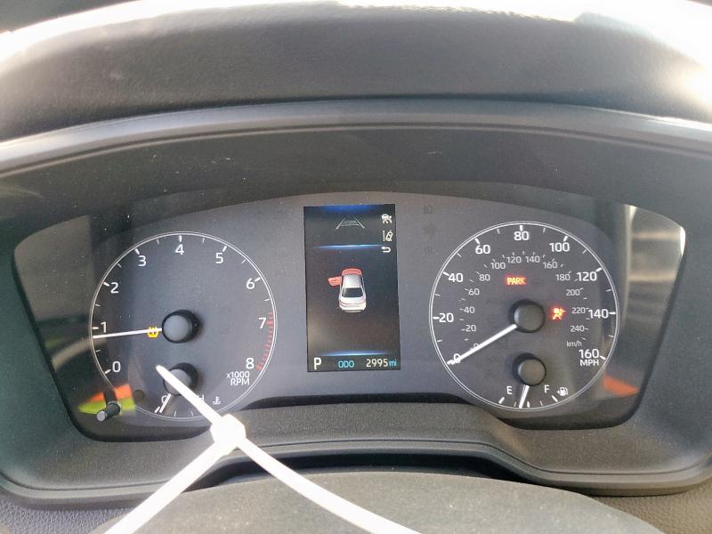 5YFB4MDE8SP247950 - 2025 TOYOTA COROLLA LE MAROON photo 9