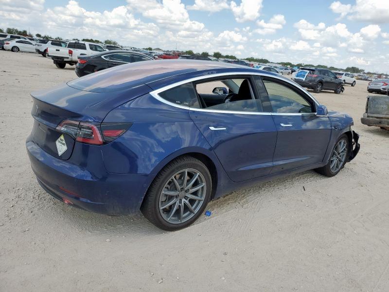 5YJ3E1EA2HF003016 - 2017 TESLA MODEL 3 蓝色 照片 3