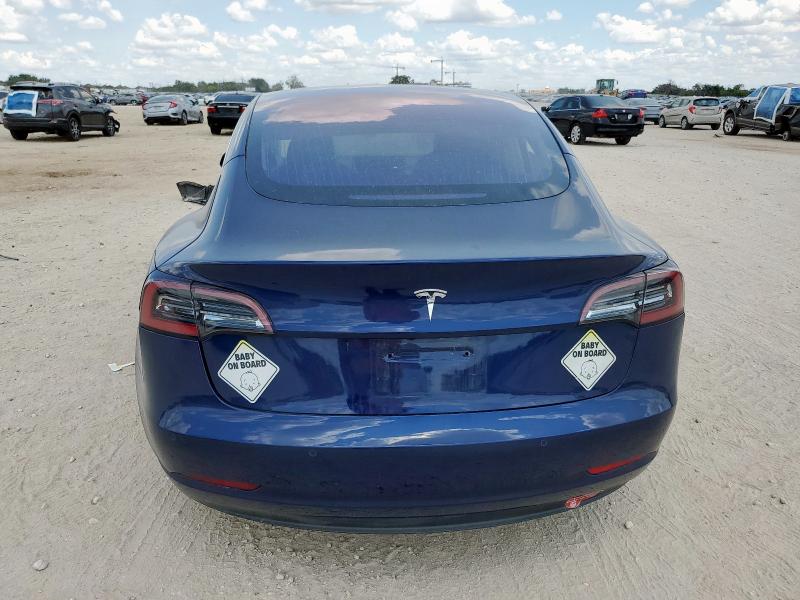 5YJ3E1EA2HF003016 - 2017 TESLA MODEL 3 蓝色 照片 6