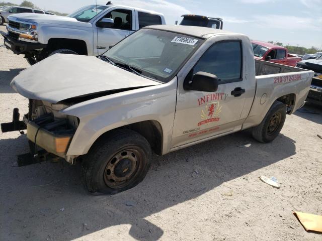 1GCCS146448117387 - 2004 CHEVROLET COLORADO TAN photo 1