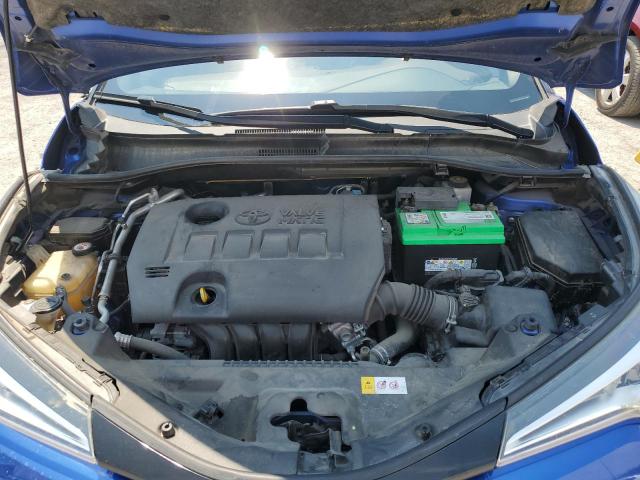 JTNKHMBX3K1012378 - 2019 TOYOTA C-HR XLE 蓝色 照片 12