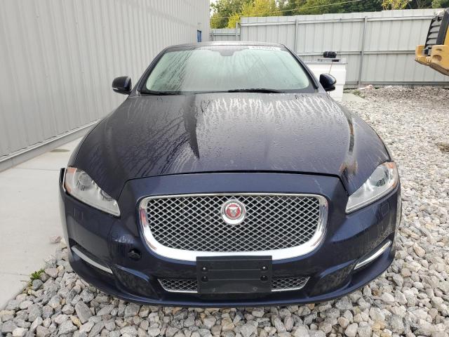 SAJWJ2GD8E8V71077 - 2014 JAGUAR XJL PORTFOLIO BLUE photo 5