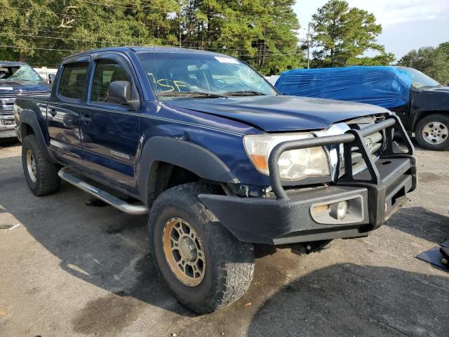5TEJU62N16Z279729 - 2006 TOYOTA TACOMA DOUBLE CAB PRERUNNER BLUE photo 4