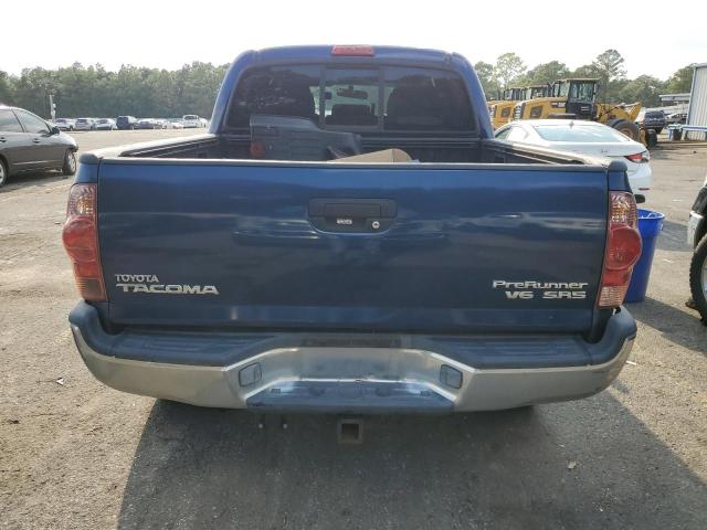 5TEJU62N16Z279729 - 2006 TOYOTA TACOMA DOUBLE CAB PRERUNNER BLUE photo 6