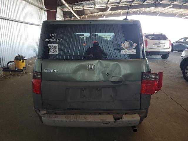5J6YH28635L004172 - 2005 HONDA ELEMENT EX GREEN photo 6