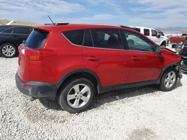2T3WFREV6DW035130 - 2013 TOYOTA RAV4 XLE RED photo 3