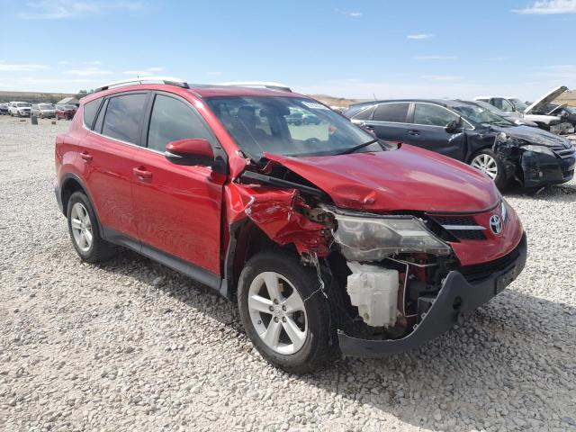 2T3WFREV6DW035130 - 2013 TOYOTA RAV4 XLE RED photo 4