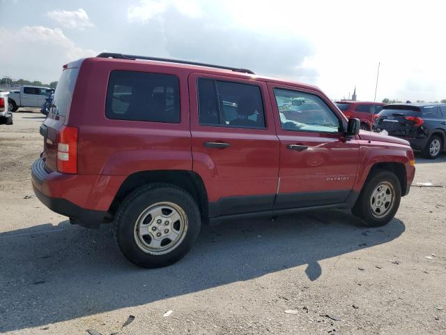 1C4NJPBA6DD130493 - 2013 JEEP PATRIOT SPORT Բորդո լուսանկար 3