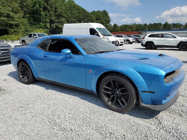 2C3CDZFJ1KH563647 - 2019 DODGE CHALLENGER R/T SCAT PACK BLUE photo 4