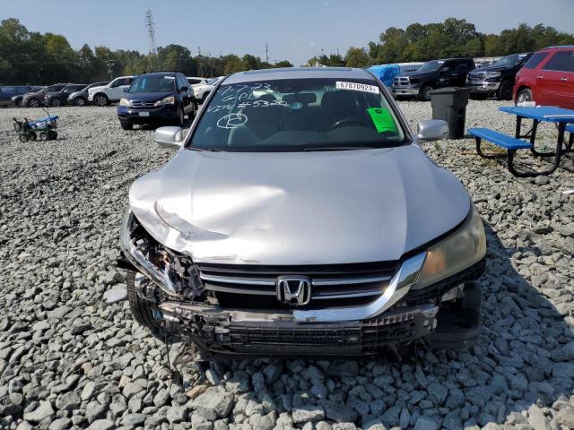 1HGCR2F88EA075320 - 2014 HONDA ACCORD EXL SILVER photo 5