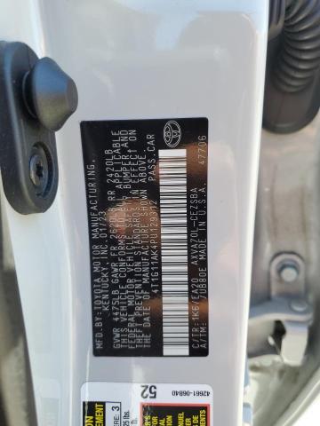 4T1G11AK4PU129312 - 2023 TOYOTA CAMRY SE NIGHT SHADE WHITE photo 13