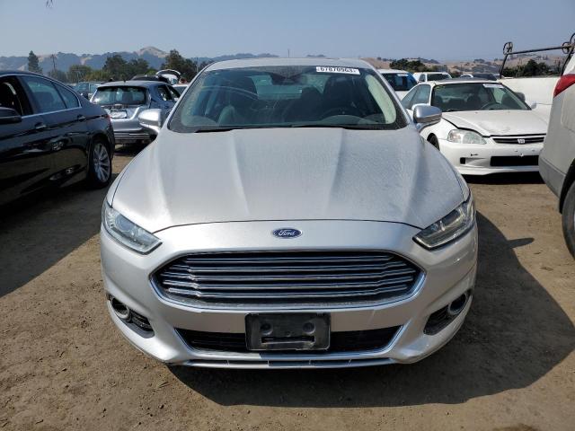 3FA6P0SU4FR147586 - 2015 FORD FUSION TITANIUM PHEV SILVER photo 5