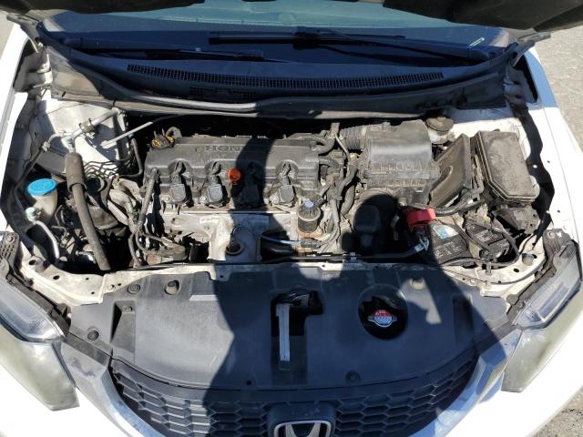 19XFB2F53DE231300 - 2013 HONDA CIVIC LX თეთრი ფოტო 11