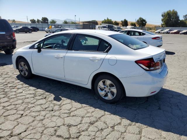 19XFB2F53DE231300 - 2013 HONDA CIVIC LX თეთრი ფოტო 2