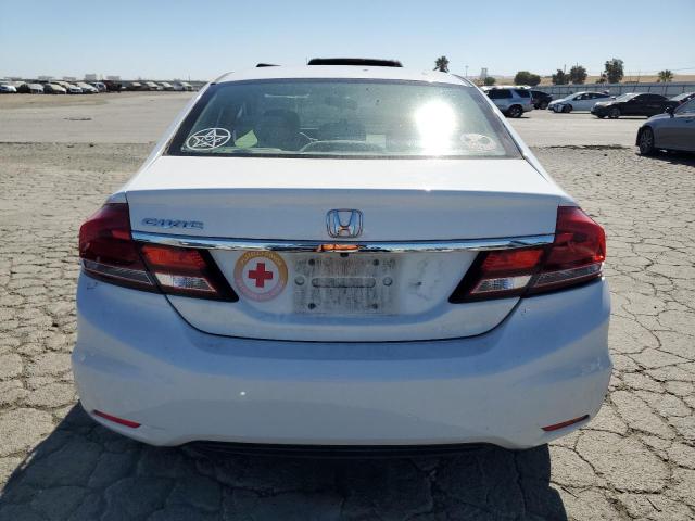 19XFB2F53DE231300 - 2013 HONDA CIVIC LX თეთრი ფოტო 6