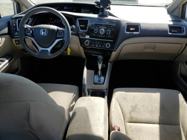 19XFB2F53DE231300 - 2013 HONDA CIVIC LX თეთრი ფოტო 8