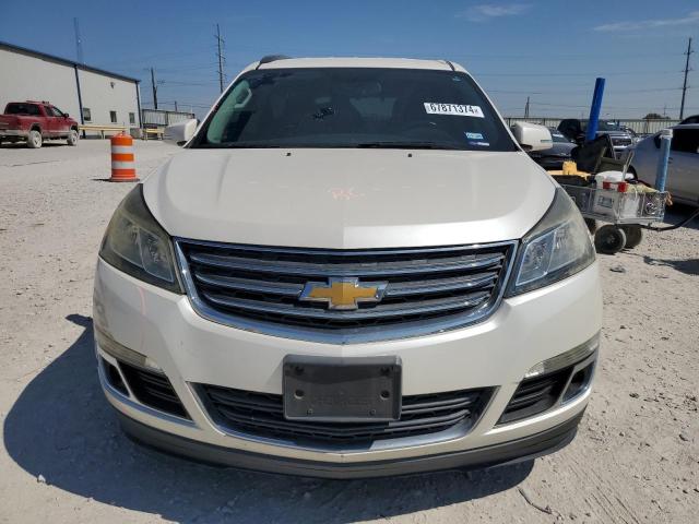 1GNKRGKDXDJ131189 - 2013 CHEVROLET TRAVERSE LT WHITE photo 5