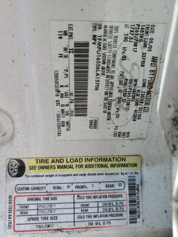 1FMPU16556LA15706 - 2006 FORD EXPEDITION XLT WHITE photo 13