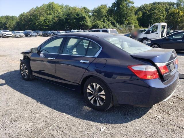 1HGCR2F31DA132170 - 2013 HONDA ACCORD LX BLUE photo 2