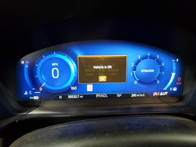 1FMCU9J96MUB35609 - 2021 FORD ESCAPE TITANIUM BLUE photo 9