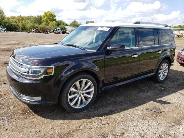 2FMHK6D88EBD24606 - 2014 FORD FLEX LIMITED BLACK photo 1