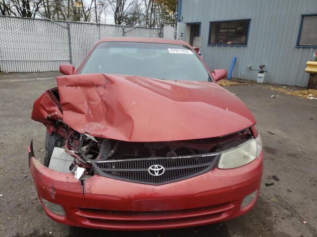 2T1CF28P91C527504 - 2001 TOYOTA CAMRY SOLA SE RED photo 5