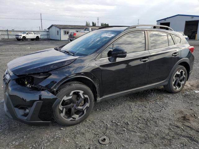 JF2GTHNC2M8350522 - 2021 SUBARU CROSSTREK LIMITED BLACK photo 1