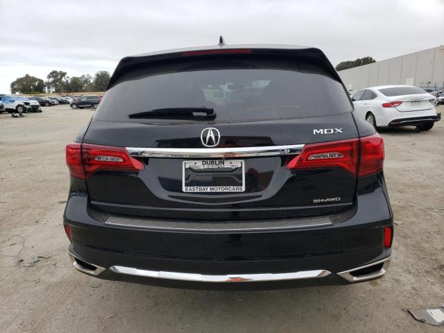 5J8YD4H51KL019254 - 2019 ACURA MDX TECHNOLOGY BLACK photo 6