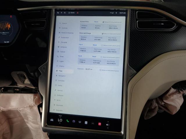 5YJXCAE44GF001316 - 2016 TESLA MODEL X 黑色 照片 9