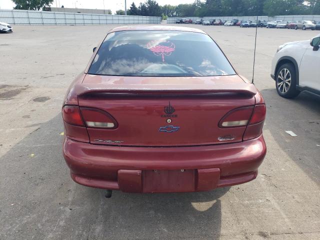 3G1JC1245XS818630 - 1999 CHEVROLET CAVALIER BASE RED photo 6