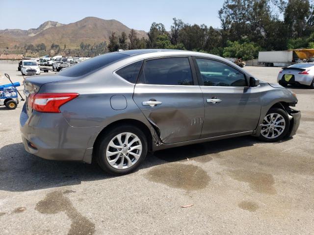 3N1AB7AP9JL653033 - 2018 NISSAN SENTRA S GRAY photo 3