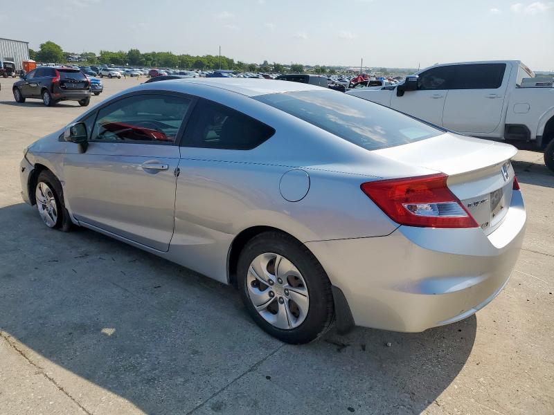 2HGFG3B53DH528246 - 2013 HONDA CIVIC LX SILVER photo 2